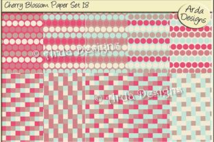 Cherry Blossom Paper Set 18