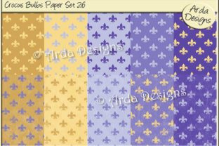 Crocus Bulbs Paper Set 26