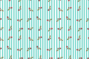 Cute Floral Tulips Pattern Seamless