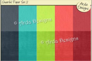 Discover the Joy of Cheerful Paper Set 2 and Its Backing Papers