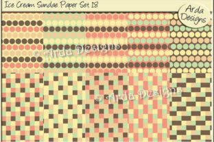 Ice Cream Sundae Paper Set 18: A Practical Tool for Creative Professionals