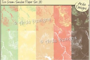 Ice Cream Sundae Paper Set 30: A Practical Solution for Creative and Functional Needs