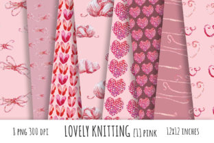 Knitting-Inspired Digital Papers for Creative Projects