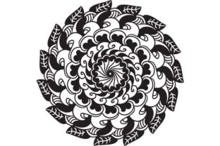 Mandala Vector Art Pattern 136: A Versatile Design for Creative and Practical Applications