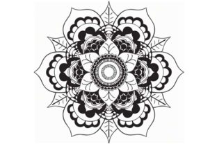 Strategic Use of Mandala Vector Art Pattern Black 62 for Creative and Operational Clarity
