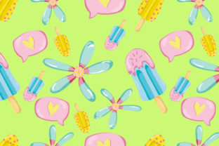 Summer Ice Cream Pattern